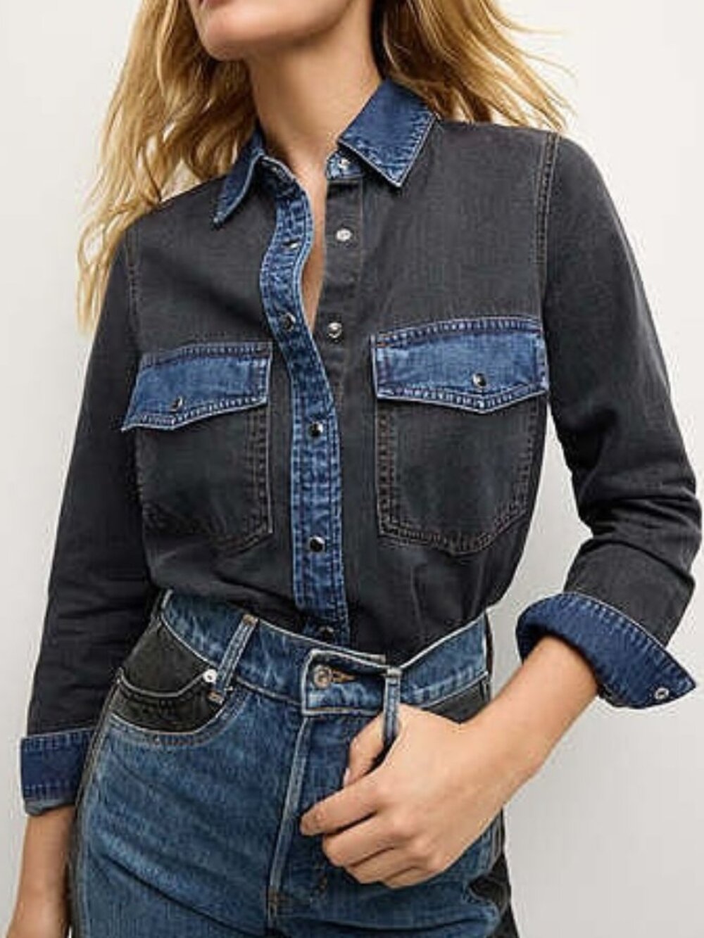 Veronica Beard Noah Shirt - 0 - Like New